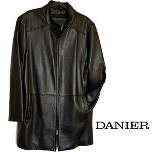 Danier Black Leather Jacket